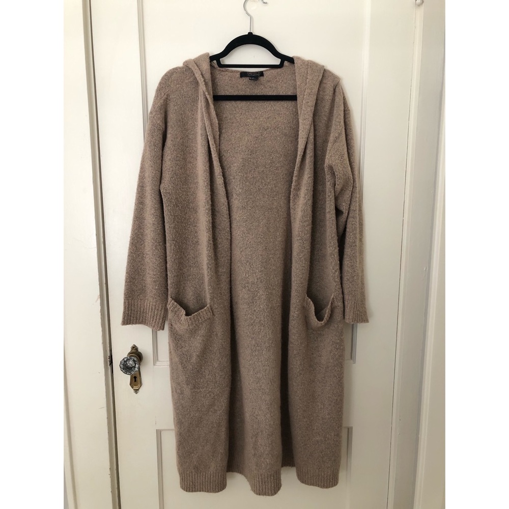 Maxi Cardigan with Hood, Forever 21, Size Medium